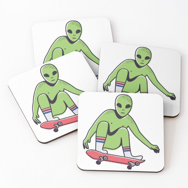 Item preview, Alien Skateboarding designed and sold by logoalley.