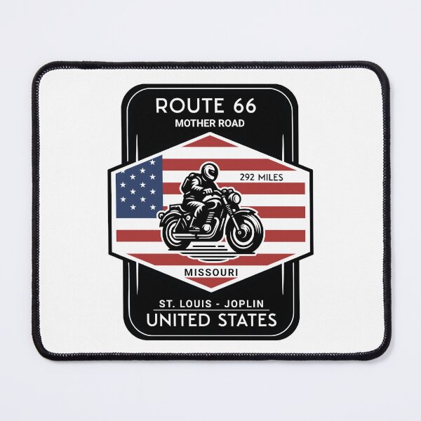Item preview, ROUTE 66- USA  Missouri – St. Louis  -Joplin MOTORCYLCE BADGE designed and sold by designkb.
