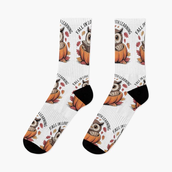 Item preview, Fall in Love with Learning Retro Autumn designed and sold by BHMARTS.