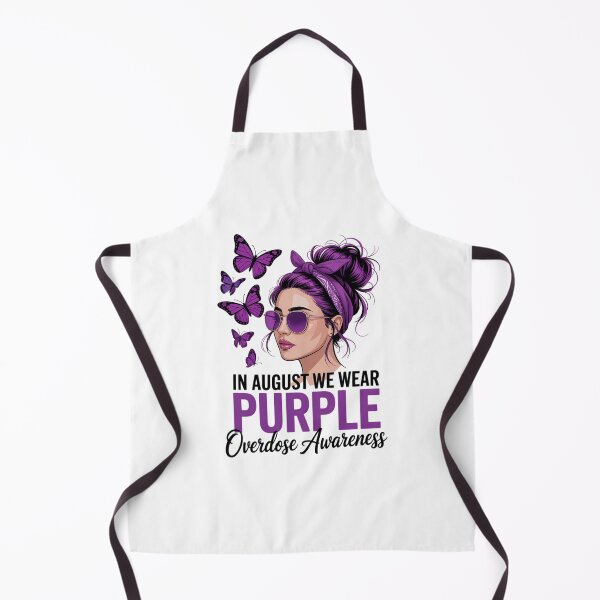 Item preview, in August We Wear Purple International Overdose Awareness designed and sold by CookWorldLaughs.