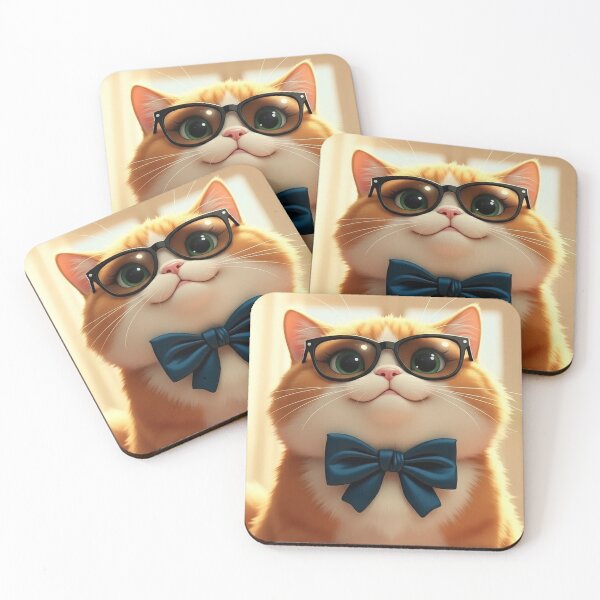 Item preview, Samson - Cute Fat Cat in Sunglasses & Bow Tie designed and sold by SamsonCuteCat.
