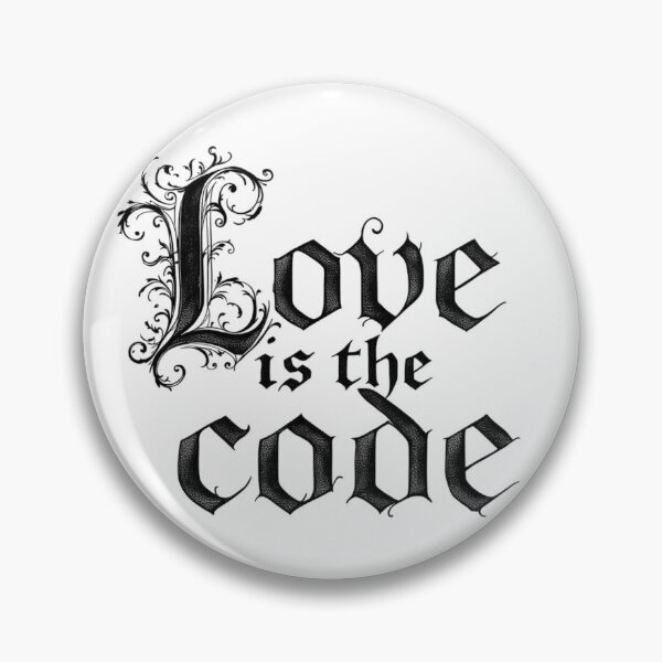 Item preview, Love Is The Code designed and sold by JusRight TT.