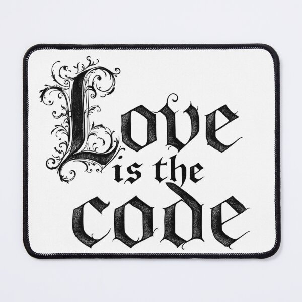 Item preview, Love Is The Code designed and sold by JusRight TT.