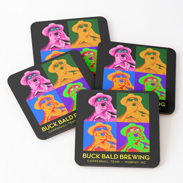 Item preview, Buck Bald Brewing - Andy Warhol Inspired Design - Dark Backgrounds designed and sold by Godby Studios, Inc..