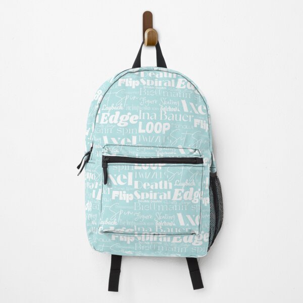 Item preview, Figure Skating Words- Subway Style Print-Robbins Egg Blue designed and sold by Purposely Designed.