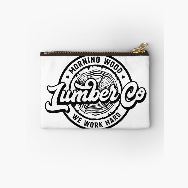 Item preview, Morning Wood Lumber | Funny Vintage Lumberjack Design designed and sold by DirtyGirlGraphics.