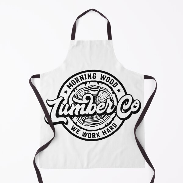 Item preview, Morning Wood Lumber | Funny Vintage Lumberjack Design designed and sold by DirtyGirlGraphics.