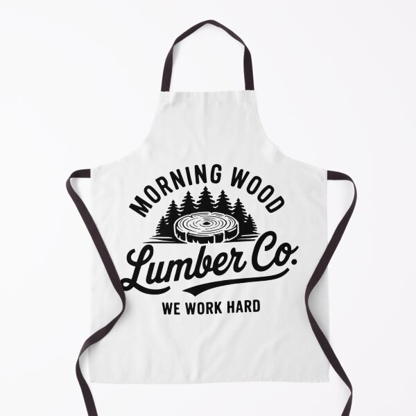 Item preview, Morning Wood Lumber | Funny Vintage Lumberjack Design designed and sold by DirtyGirlGraphics.