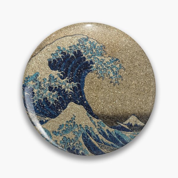 Item preview, Under the great wave mosaic tiles designed and sold by stevepaint.
