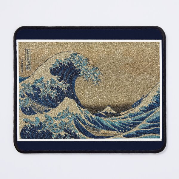 Item preview, Under the great wave mosaic tiles designed and sold by stevepaint.