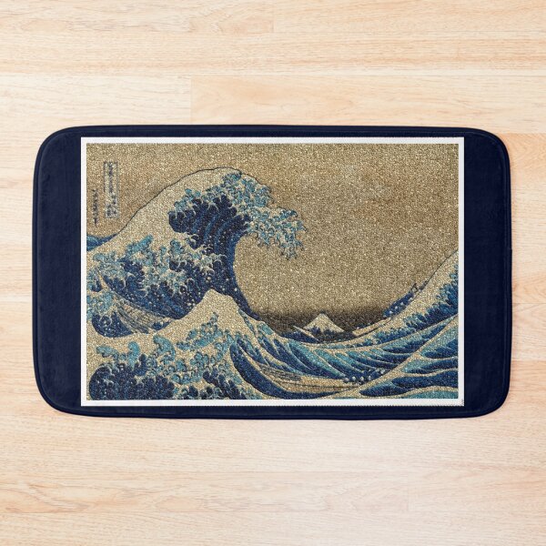 Item preview, Under the great wave mosaic tiles designed and sold by stevepaint.