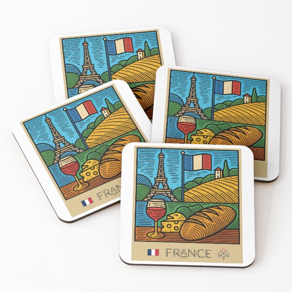 Item preview, French Essence: A Whimsical Tribute to Culture, Countryside & Cuisine designed and sold by ForeverPrintsOK.