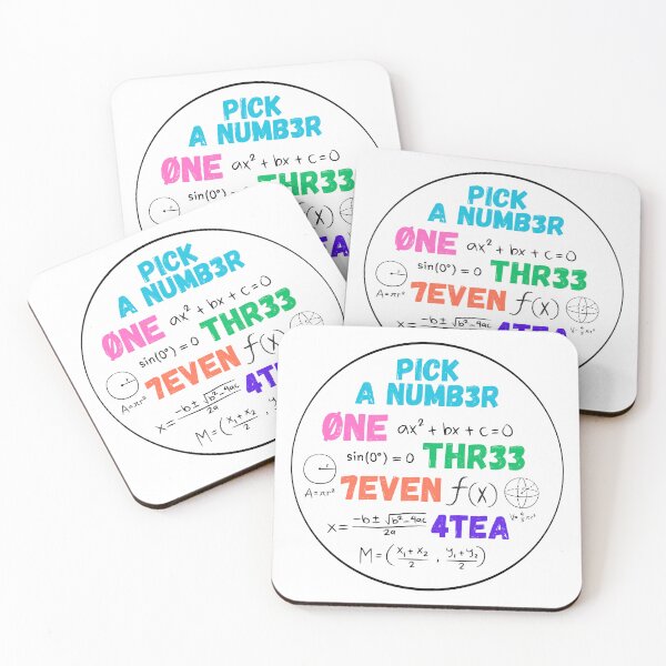 Item preview, Pick a Numb3r – Funny Math Nerd Pun • Broma Matemática Divertida • Lustiger Mathe-Wortwitz designed and sold by LenaBlueDesigns.