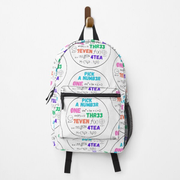 Item preview, Pick a Numb3r – Funny Math Nerd Pun • Broma Matemática Divertida • Lustiger Mathe-Wortwitz designed and sold by LenaBlueDesigns.