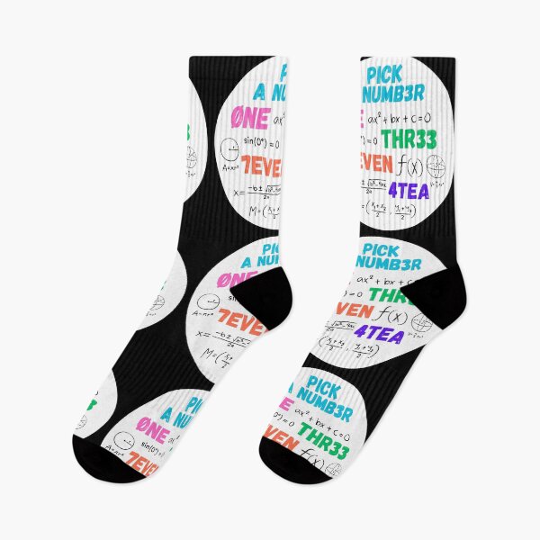 Item preview, Pick a Numb3r – Funny Math Nerd Pun • Broma Matemática Divertida • Lustiger Mathe-Wortwitz designed and sold by LenaBlueDesigns.