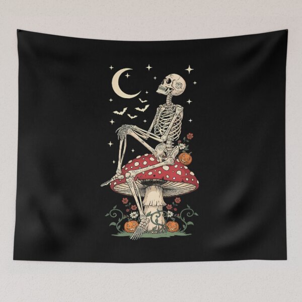 Item preview, Melancholy Skeleton designed and sold by Linework Studio.