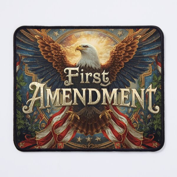 Item preview, First Amendment: The Freedom We Stand For designed and sold by Edenglow Prints & Peculiars.