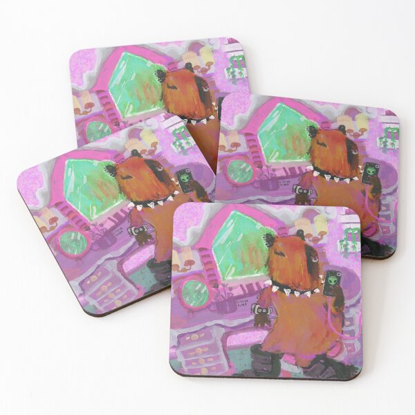 Item preview, carpincho gótico pastel designed and sold by guilhernunes.