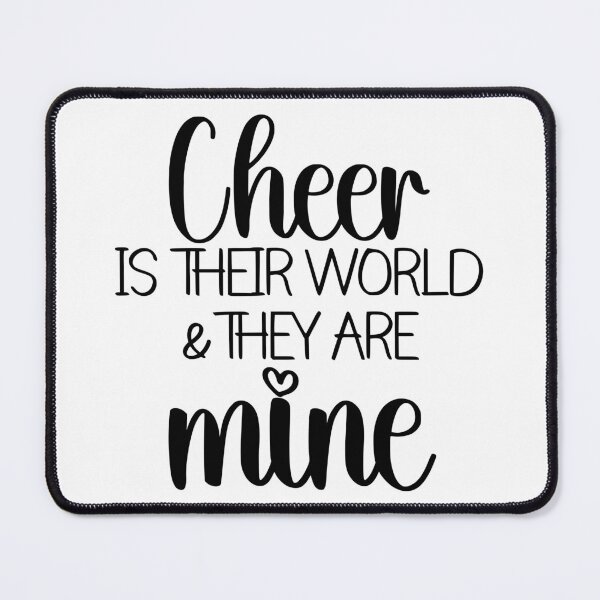 Item preview, Copy of Cheer Is Their World & They Are Mine designed and sold by FloraliteCo.