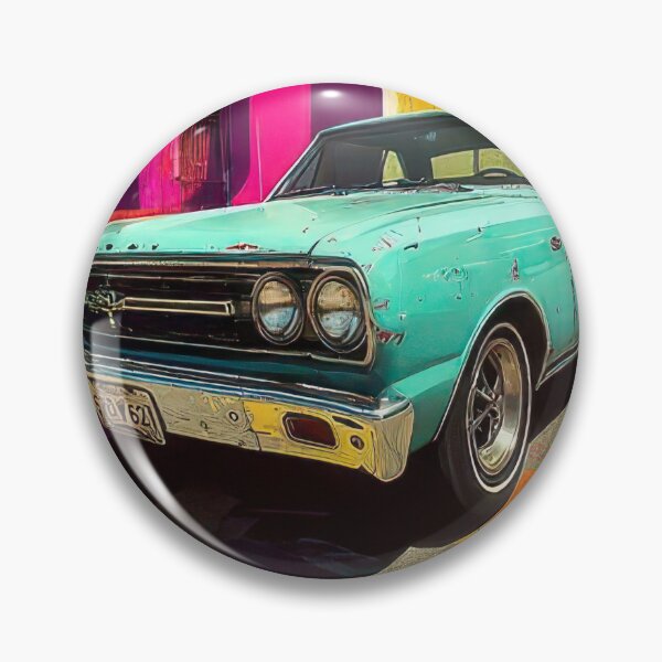 Item preview, Colorful 1967 AMC Rebel SST 343 American Performance Vehicle Street Art Urban designed and sold by Retrohollie.
