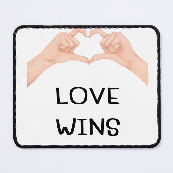 Item preview, Love Wins - Heart Hands Art designed and sold by NatFil.