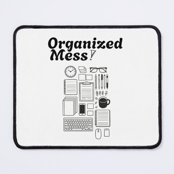 Item preview, Organized Mess | White designed and sold by maineczardsyns.