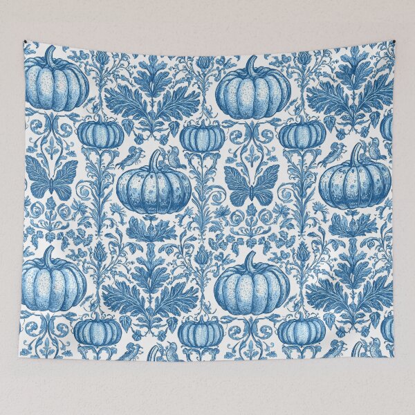 Item preview, Whimsy in Delft Blue Harvest designed and sold by House of Blue.