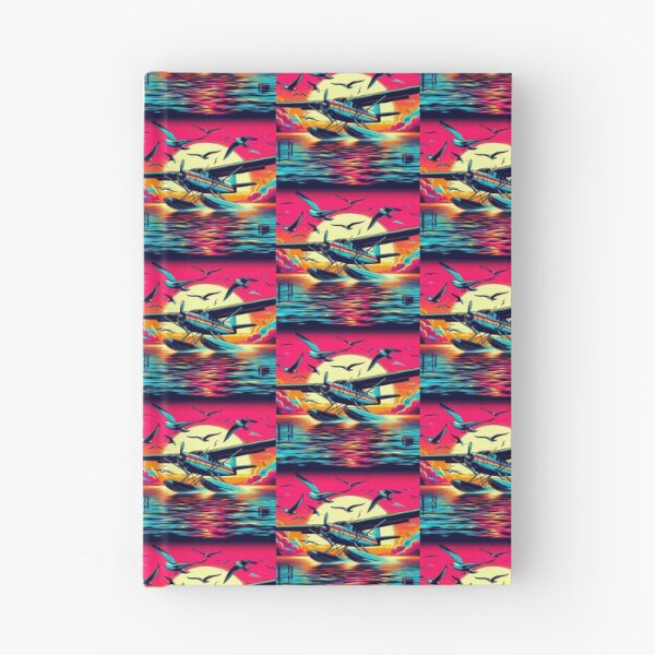Item preview, Sea Plane and flying seagulls designed and sold by Dogandesighn.