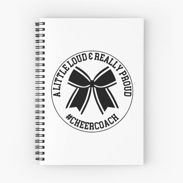 Item preview, A Little Loud & Really Proud #Cheercoach designed and sold by FloraliteCo.