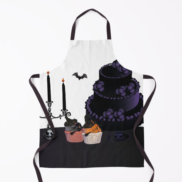 Item preview, Table with Halloween pastries - layer cake - purple designed and sold by AdelineBoutique.