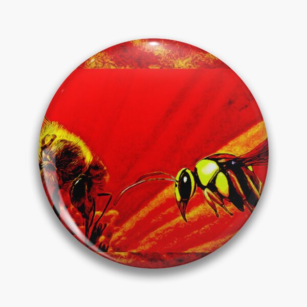 Item preview, The Great Fight Bee against the wasp designed and sold by Helios Be. Lavsh.