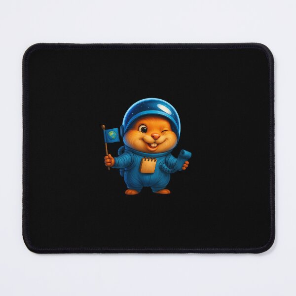 Item preview, Space Hamster Astronaut designed and sold by MarandSviet.