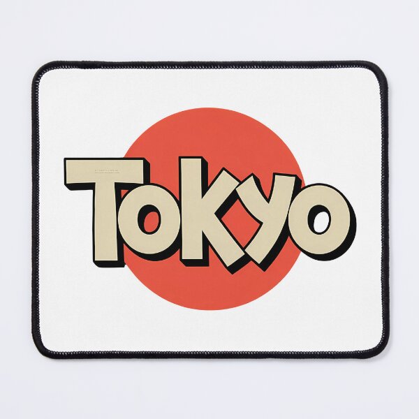 Item preview, Tokyo Japan Sun Minimalist Typography Design designed and sold by CHILLIN-Shop.