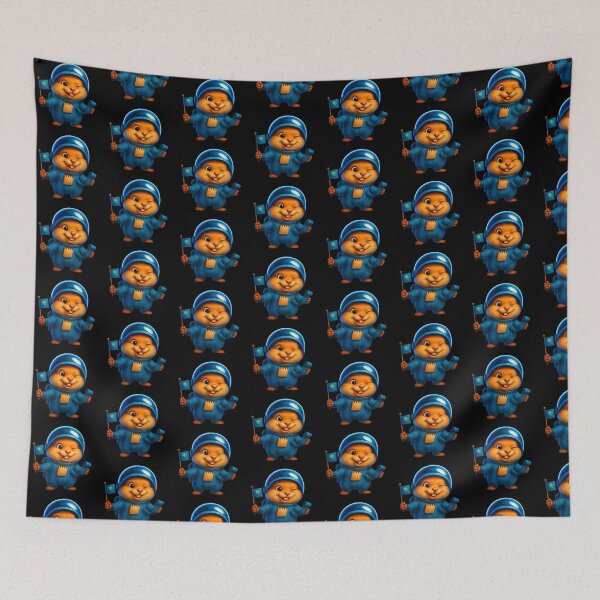Item preview, Space Hamster Astronaut  designed and sold by MarandSviet.
