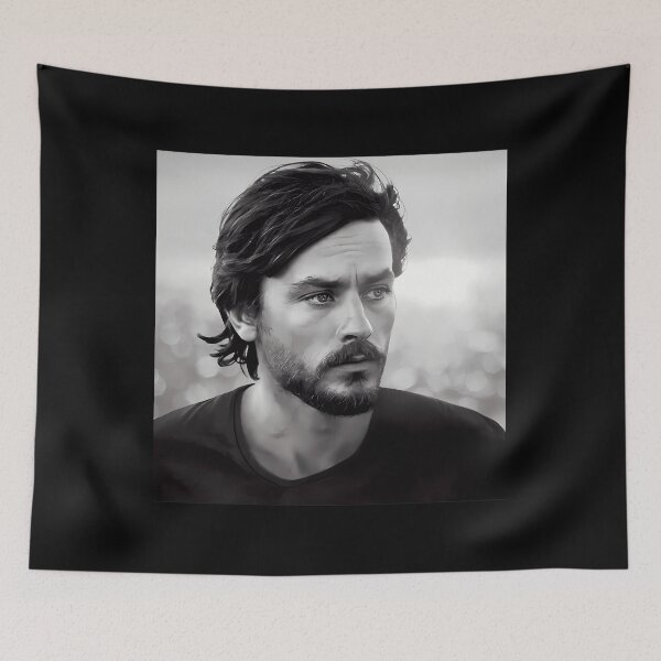 Item preview, Alain Delon With Beard   designed and sold by honzhgbve80.
