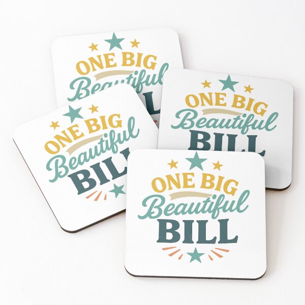 Item preview, ne Big Beautiful Bill Political Design designed and sold by LuxeGraphix.