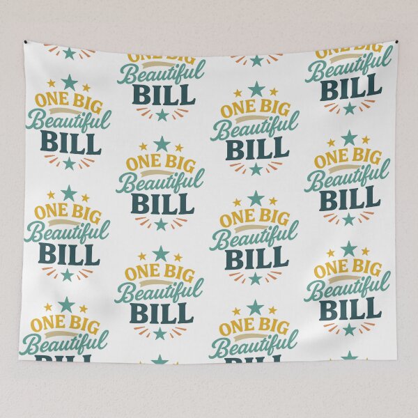 Item preview, ne Big Beautiful Bill Political Design designed and sold by LuxeGraphix.