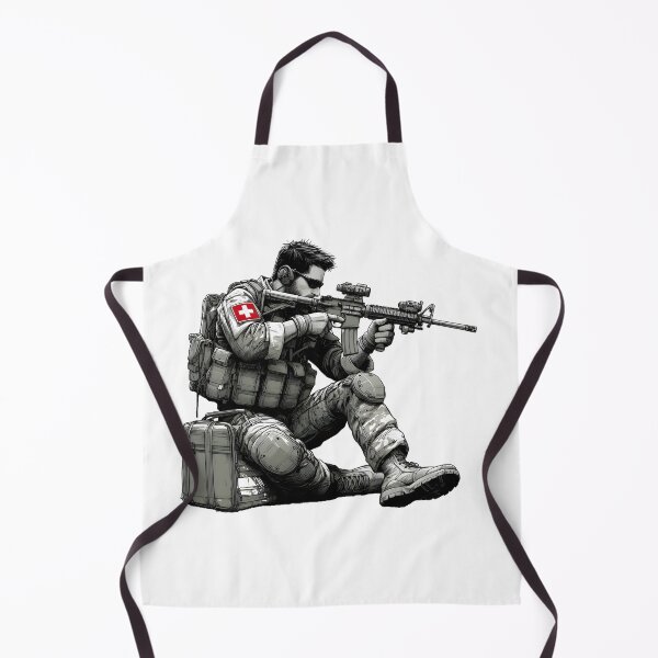 Item preview, Vigilant Swiss Soldier Medic Art designed and sold by Apex Designs.