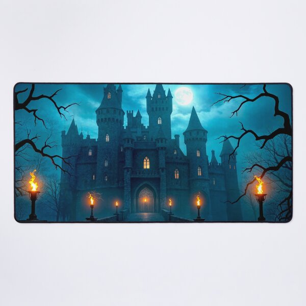 Item preview, The Castle of Eternal Shadows designed and sold by Peter Kraaibeek Art Gallery.