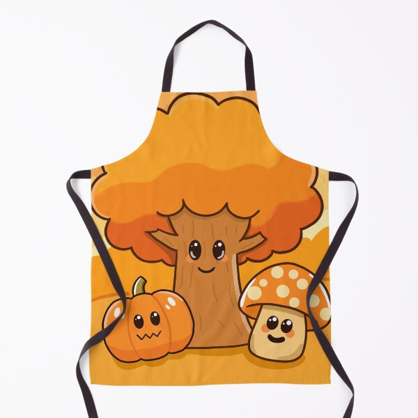 Item preview, 3 Friends, Pumpkin, Tree, Mushroom designed and sold by TineHunterArt.