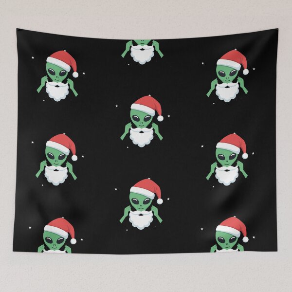 Item preview, Cute Alien Santa Claus Christmas designed and sold by Tigerr3g.