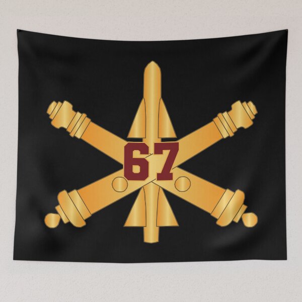 Item preview, Army - 67th Air Defense Artillery w Number Br wo Txt X 300 designed and sold by Military Insignia Products.