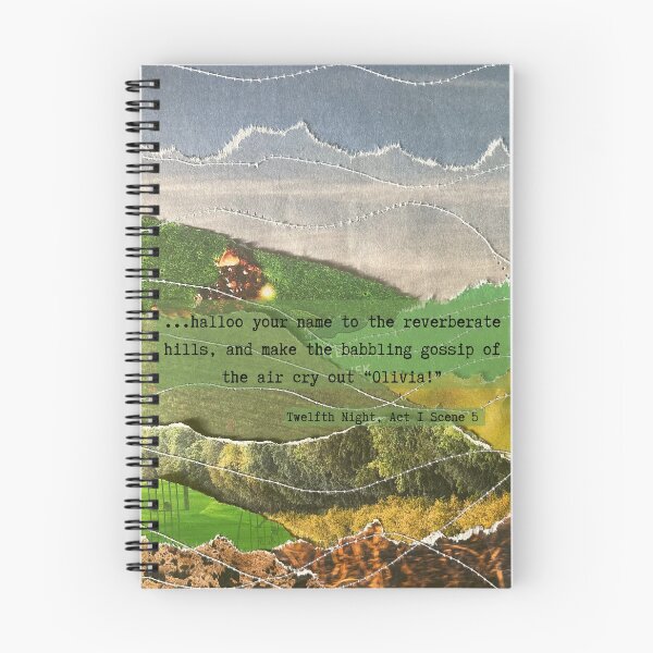 Item preview, Shakespeare Twelfth Night Olivia Quote designed and sold by Awmina.