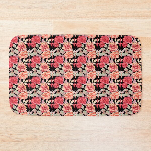 Item preview, Beige & Red Rose iPhone 17 Case – Elegant Floral Design on Black Background designed and sold by MaisRosesStore.