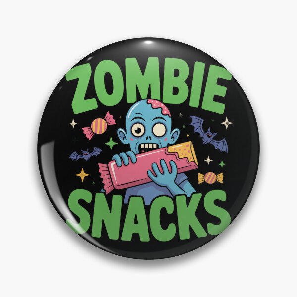 Item preview, Zombie Snacks: This fun and vibrant T-shirt design is a hilarious take on the classic zombie. For the Halloween Festive Season designed and sold by Grang Art Artistic Designs.