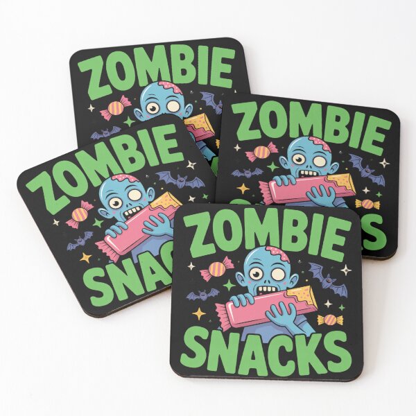 Item preview, Zombie Snacks: This fun and vibrant T-shirt design is a hilarious take on the classic zombie. For the Halloween Festive Season designed and sold by Grang Art Artistic Designs.