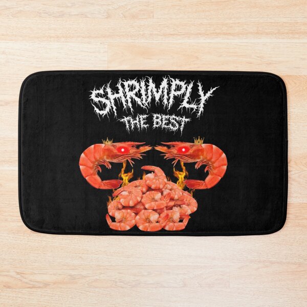 Item preview, Shrimply The Best Red Shrimp Meme designed and sold by WhoopsieWorld.