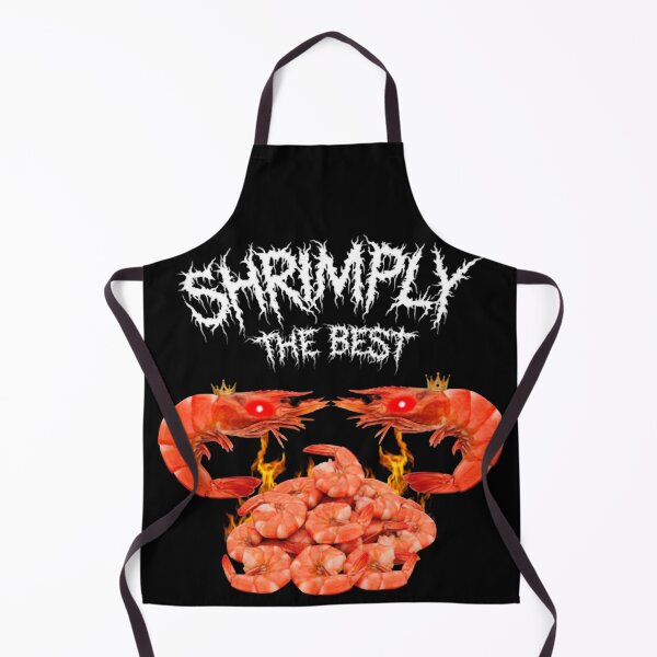 Item preview, Shrimply The Best Red Shrimp Meme designed and sold by WhoopsieWorld.