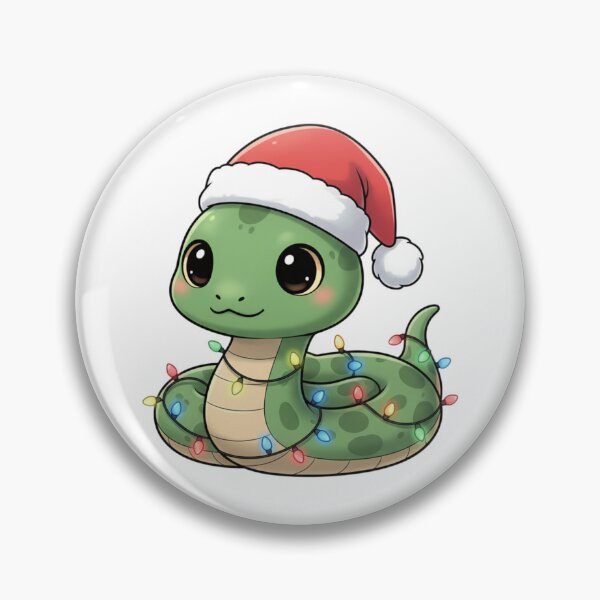 Artikelvorschau, Kawaii Weihnachtsschlange mit Lichtern entworfen und verkauft von Tigerr3g.