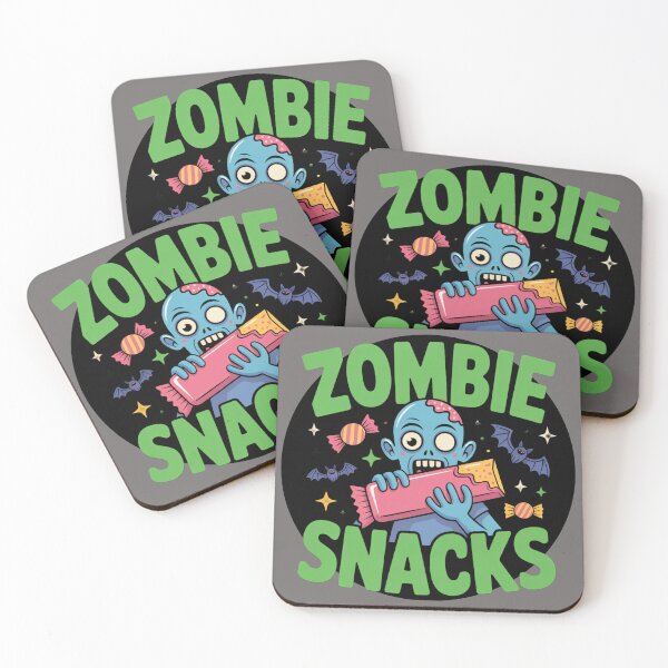 Item preview, Candy Over Brains: This fun and vibrant T-shirt design is a hilarious take on the classic zombie. For the Halloween Festive Season designed and sold by Grang Art Artistic Designs.